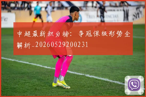 中超最新积分榜:争冠保级形势全解析_20260529200231